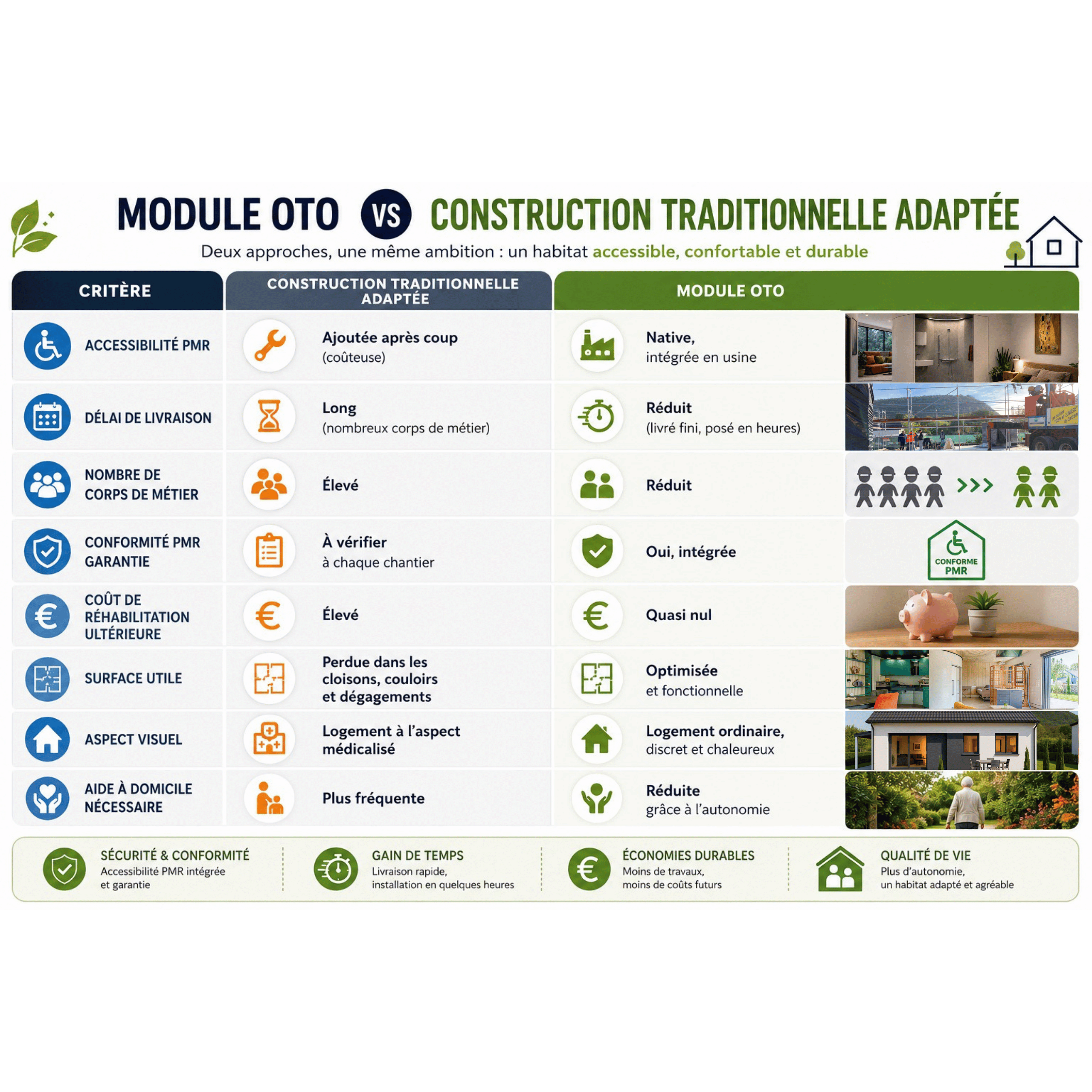 OTO Remplace la construction traditionnelle optimise chaque m²